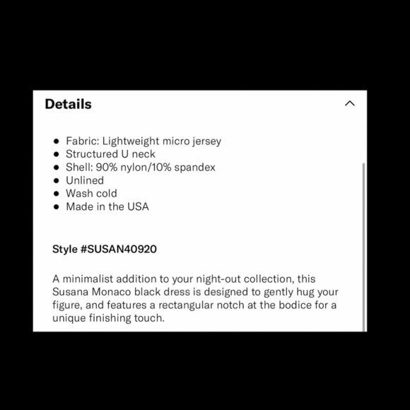 Susana Monaco Square Neck Midi Dress- XS,S,M - Picture 4 of 9